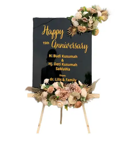 Papan Bunga Akrilik Cikijing