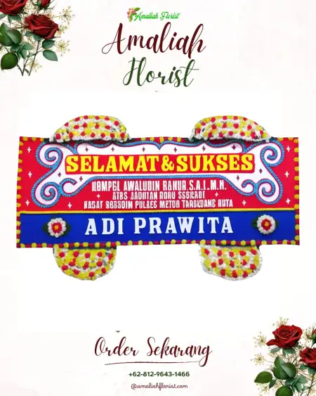 Papan Bunga Ucapan Selamat Cikijing